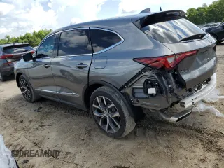 2024 Acura MDX Technology with VIN 5J8YD9H43RL005516, listed as a Copart auction lot 58522115 with 7,065 mi miles and Salvage title. Bid and sale history available at DreamBid. Image 2.