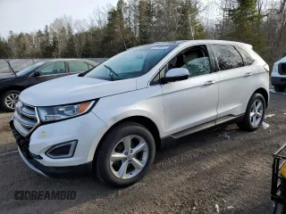 2015 Ford Edge Titanium z VIN 2FMTK3K96FBB97683, wystawiony jako Copart lot #52199215 z przebiegiem 235 577 mil mil oraz Szkoda całkowita • Salvage title. Historia ofert i sprzedaży dostępna na DreamBid. Obrazek 1.
