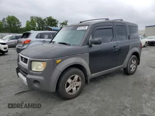 2003 Honda Element EX with VIN 5J6YH28513L007396, listed as a Copart auction lot 58147335 with 176,021 mi miles and Salvage title. Bid and sale history available at DreamBid. Image 1.