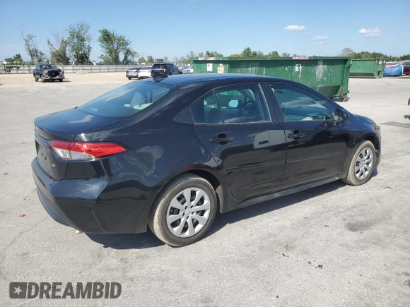 2020 Toyota Corolla LE with VIN 5YFEPRAE7LP065132, listed as a Copart auction lot 51089695 with 16,822 mi miles and Clean Title. Bid and sale history available at carsss.com. Image 3.
