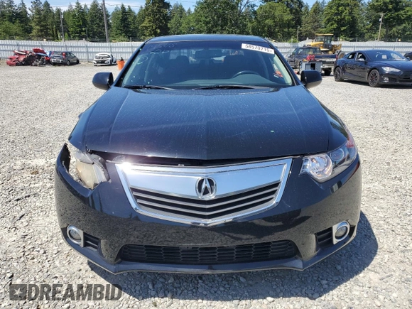 2013 Acura TSX with VIN JH4CU2F45DC002420, listed as a Copart auction lot 58570715 with 110,624 mi miles and Salvage title. Bid and sale history available at DreamBid. Image 5.