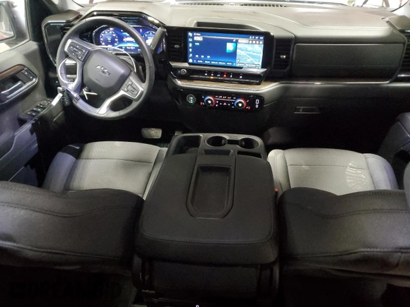2024 Chevrolet Silverado 1500 with VIN 1GCRDEED2RZ401790, listed as a Copart auction lot 50150575 with 7,244 mi miles and Salvage Title. Bid and sale history available at DreamBid. Image 8.