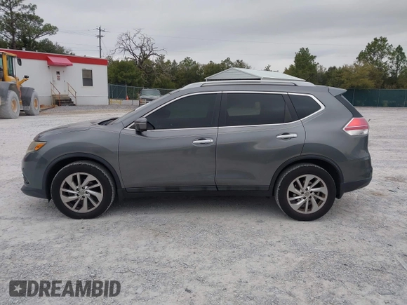 2015 Nissan Rogue SL with VIN 5N1AT2MT5FC857896, listed as a IAAI auction lot 41310123 with 101,101 mi miles. Bid and sale history available at carsss.com. Image 14.
