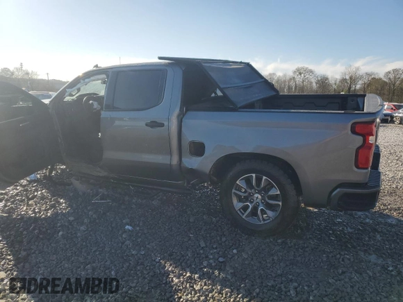 2019 Chevrolet Silverado 1500 Custom with VIN 3GCUYBEF5KG296313, listed as a Copart auction lot 50103755 with 99,159 mi miles and Salvage Title. Bid and sale history available at DreamBid. Image 2.