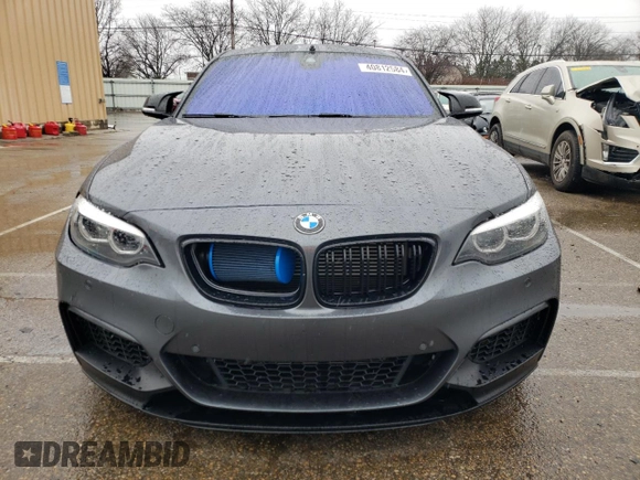2018 BMW 2 Series M240i with VIN WBA2J5C57JVC07287, listed as a Copart auction lot 40812584 with 54,746 mi miles. Bid and sale history available at carsss.com. Image 5.