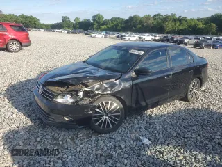 2016 Volkswagen Jetta Sport with VIN 3VWB17AJ1GM280098, listed as a Copart auction lot 55401065 with 120,653 mi miles and Salvage title. Bid and sale history available at DreamBid. Image 1.