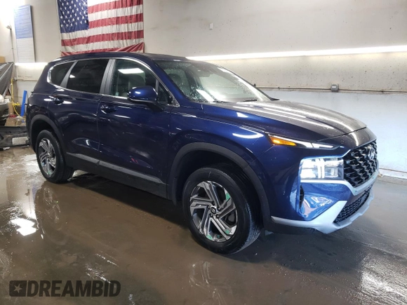 2022 Hyundai Santa Fe SE with VIN 5NMS1DAJ4NH383789, listed as a Copart auction lot 79703944 with 30,717 mi miles and Salvage Title. Bid and sale history available at DreamBid. Image 4.