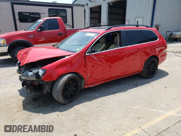 2012 Volkswagen Jetta SportWagen TDI w/Sunroof & Nav with VIN 3VWPL7AJ1CM707208, listed as a Copart auction lot 62716264 with 113,759 mi miles and Salvage Title. Bid and sale history available at carsss.com. Image 1.