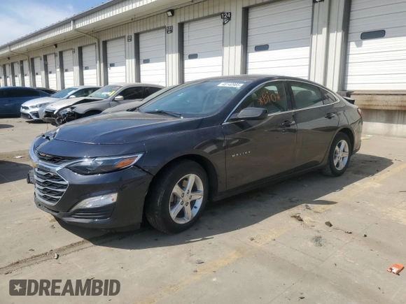 2022 Chevrolet Malibu LS with VIN 1G1ZB5ST1NF187381, listed as a Copart auction lot 48140985 with 51,757 mi miles and Non Repairable. Bid and sale history available at DreamBid. Image 1.