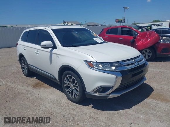 2017 Mitsubishi Outlander GT with VIN JA4JZ4AX1HZ023740, listed as a IAAI auction lot 42052468 with 106,073 mi miles and . Bid and sale history available at DreamBid. Image 1.