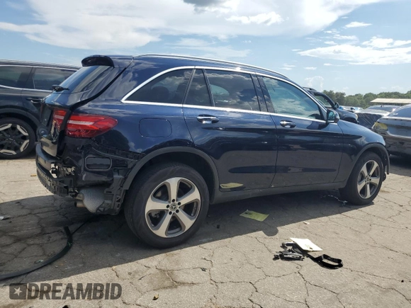 2018 Mercedes-Benz GLC 300 with VIN WDC0G4JBXJV057047, listed as a Copart auction lot 64453315 with 63,320 mi miles and Salvage title. Bid and sale history available at DreamBid. Image 3.