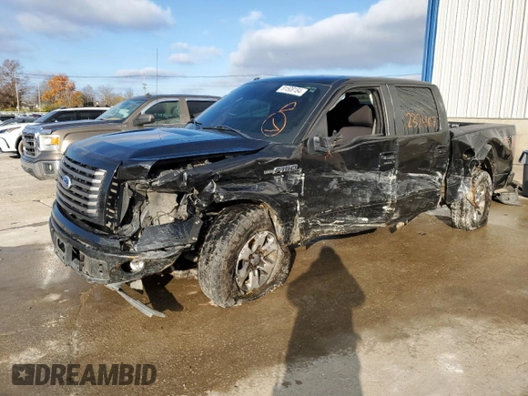2011 Ford F-150 XL with VIN 1FTFW1EF2BFA68313, listed as a Copart auction lot 81508184 with 232,407 mi miles and Non Repairable. Bid and sale history available at carsss.com. Image 1.