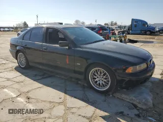 2003 BMW 5 Series 530iA with VIN WBADT63433CK37415, listed as a Copart auction lot 42794815 with 0 mi miles and Salvage Title. Bid and sale history available at carsss.com. Image 4.