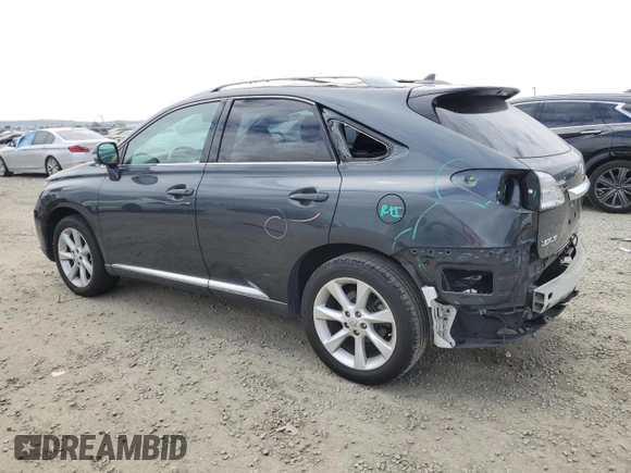 2010 Lexus RX 350 with VIN 2T2ZK1BA3AC032487, listed as a Copart auction lot 53350395 with 149,733 mi miles and Salvage Title. Bid and sale history available at carsss.com. Image 2.