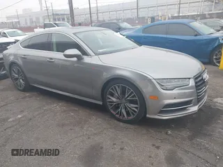 2016 Audi A7 3.0 Premium Plus with VIN WAUWGAFC0GN003357, listed as a IAAI auction lot 41468854 with 62,590 mi miles. Bid and sale history available at carsss.com. Image 1.
