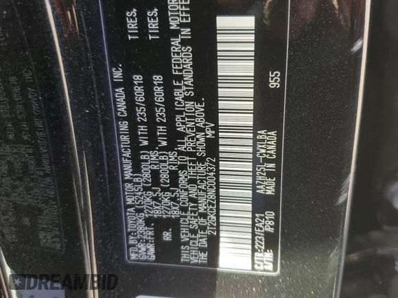 2022 Lexus NX with VIN 2T2GKCEZ8NC004372, listed as a Copart auction lot 67303123 with 16,217 mi miles. Bid and sale history available at carsss.com. Image 15.