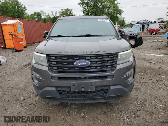 2017 Ford Explorer Sport с VIN 1FM5K8GT7HGA73833, выставлен на аукционе Copart как лот 56459295 с пробегом 76 742 миль миль и Списание • Salvage title. История ставок и продаж доступна на DreamBid. Изображение 5.
