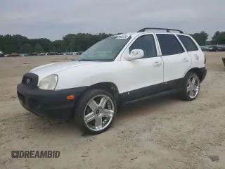 2003 Hyundai Santa Fe GLS z VIN KM8SC13DX3U565255, wystawiony jako Copart lot #58488855 z przebiegiem 172 410 mil mil oraz Szkoda całkowita • Salvage title. Historia ofert i sprzedaży dostępna na DreamBid. Obrazek 1.