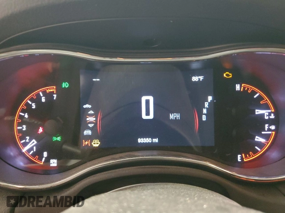 2018 Dodge Durango SXT with VIN 1C4RDJAG8JC279890, listed as a Copart auction lot 63655985 with 93,350 mi miles and Clean title. Bid and sale history available at DreamBid. Image 9.