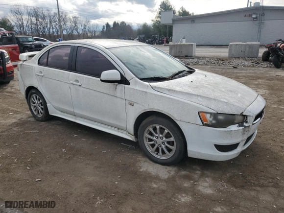 2010 Mitsubishi Lancer ES with VIN JA32U2FU3AU005379, listed as a Copart auction lot 41566055 with 163,038 mi miles and Clean Title. Bid and sale history available at carsss.com. Image 4.