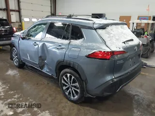 2023 Toyota Corolla Cross XLE with VIN 7MUDAABG9PV078255, listed as a IAAI auction lot 41247877 with 7,325 mi miles and . Bid and sale history available at DreamBid. Image 3.