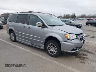 2013 Chrysler Town & Country Touring-L with VIN 2C4RC1CG0DR684329, listed as a IAAI auction lot 41919921 with 101,868 mi miles. Bid and sale history available at carsss.com. Image 1.