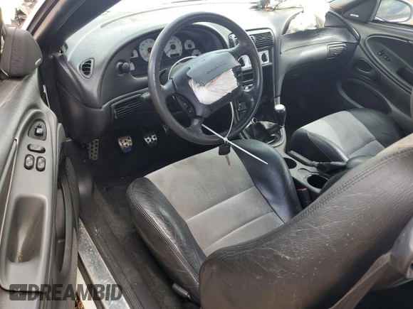 2003 Ford Mustang SVT Cobra with VIN 1FAFP48Y33F397086, listed as a Copart auction lot 73212754 with 150,184 mi miles and Salvage Title. Bid and sale history available at carsss.com. Image 8.