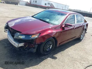 2012 Acura TL Tech Auto with VIN 19UUA8F54CA017030, listed as a IAAI auction lot 41914858 with 212,811 mi miles. Bid and sale history available at carsss.com. Image 2.