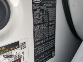 2020 Land Rover Range Rover Velar S с VIN SALYB2EXXLA291841, выставлен на аукционе Copart как лот 52167505 с пробегом 49 860 миль миль и На запчасти • Non repairable. История ставок и продаж доступна на DreamBid. Изображение 12.