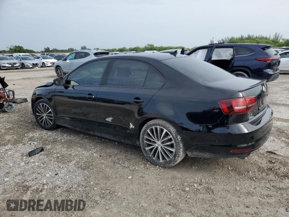 2016 Volkswagen Jetta Sport with VIN 3VWD17AJ0GM417489, listed as a Copart auction lot 62548015 with 94,454 mi miles and Salvage title. Bid and sale history available at DreamBid. Image 2.