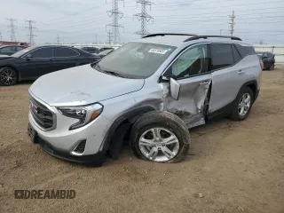 2020 GMC Terrain SLE z VIN 3GKALTEV8LL324777, wystawiony jako Copart lot #53570585 z przebiegiem 32 133 mil mil oraz Szkoda całkowita • Salvage title. Historia ofert i sprzedaży dostępna na DreamBid. Obrazek 1.