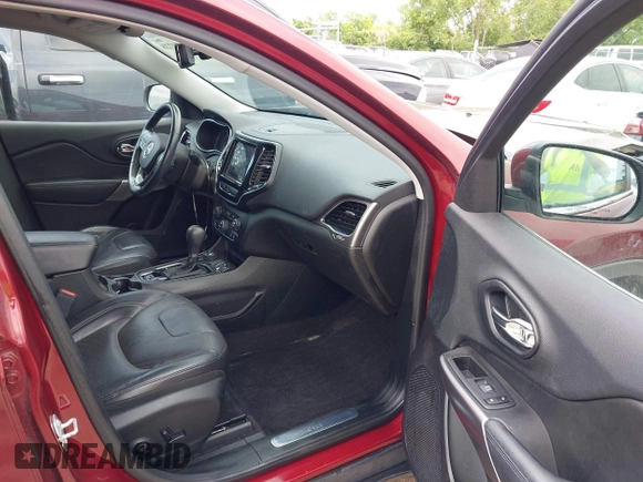 2019 Jeep Cherokee Limited z VIN 1C4PJMDN0KD209386, wystawiony jako IAAI lot #42650728 z przebiegiem 84 848 mil mil oraz . Historia ofert i sprzedaży dostępna na DreamBid. Obrazek 5.