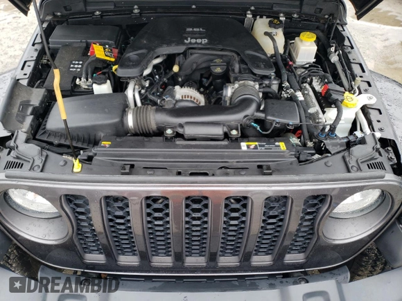 2021 Jeep Gladiator Willys with VIN 1C6HJTAG1ML519776, listed as a Copart auction lot 47517575 with 81,215 mi miles and Salvage title. Bid and sale history available at DreamBid. Image 11.