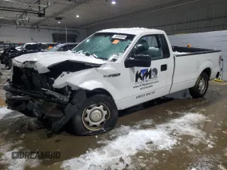 2014 Ford F-150 XL with VIN 1FTMF1EM7EKD78295, listed as a Copart auction lot 84000984 with 269,566 mi miles and Salvage Title. Bid and sale history available at carsss.com. Image 1.