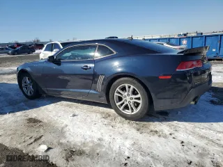 2015 Chevrolet Camaro LS with VIN 2G1FB1E38F9148675, listed as a Copart auction lot 46082915 with 109,140 mi miles and Salvage Title. Bid and sale history available at carsss.com. Image 2.