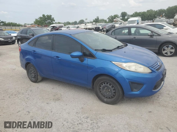 2011 Ford Fiesta S with VIN 3FADP4AJ8BM233402, listed as a Copart auction lot 60784705 with Not provided miles and Clean title. Bid and sale history available at DreamBid. Image 4.