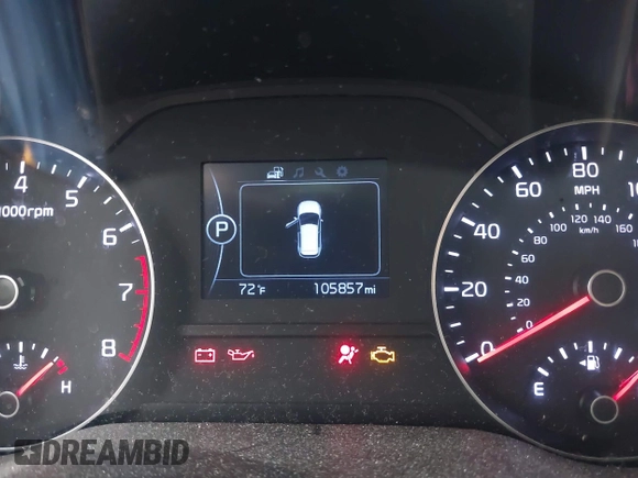 2018 Kia Sportage LX with VIN KNDPM3AC7J7337951, listed as a IAAI auction lot 41900482 with 105,857 mi miles and . Bid and sale history available at carsss.com. Image 7.