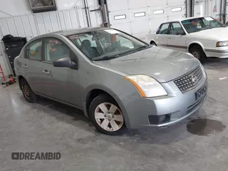 2007 Nissan Sentra S with VIN 3N1AB61E67L648258, listed as a IAAI auction lot 42781880 with 155,492 mi miles and . Bid and sale history available at DreamBid. Image 1.