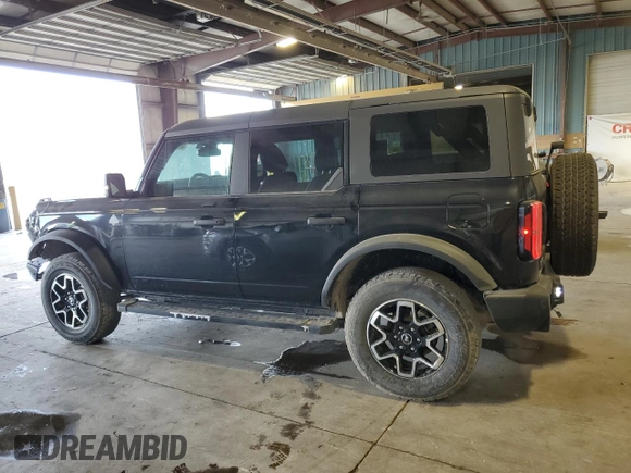 2023 Ford Bronco with VIN 1FMEE5DP2PLA95077, listed as a Copart auction lot 56154525 with 102,335 mi miles and Salvage title. Bid and sale history available at DreamBid. Image 2.