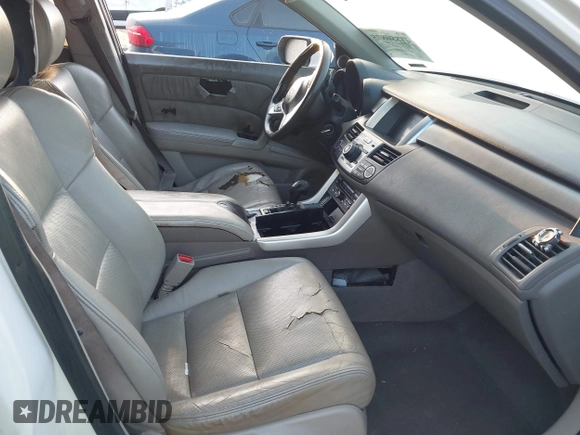 2007 Acura RDX Tech Pkg with VIN 5J8TB18527A016929, listed as a IAAI auction lot 41880875 with 203,278 mi miles. Bid and sale history available at carsss.com. Image 5.