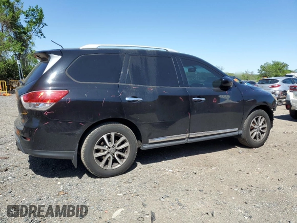 2013 Nissan Pathfinder SV с VIN 5N1AR2MM8DC690096, выставлен на аукционе Copart как лот 54887825 с пробегом 175 631 миль миль и Списание • Salvage title. История ставок и продаж доступна на DreamBid. Изображение 3.