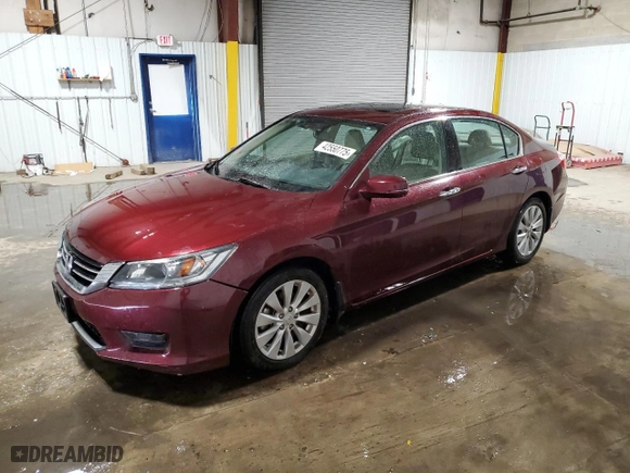 2014 Honda Accord Sedan EX-L with VIN 1HGCR3F86EA032729, listed as a Copart auction lot 42550775 with NaN miles and Salvage Title. Bid and sale history available at carsss.com. Image 1.