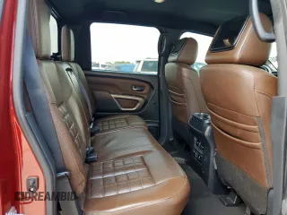 2020 Nissan Titan SL с VIN 1N6AA1ED5LN502137, выставлен на аукционе Copart как лот 59094945 с пробегом 42 241 миль миль и Списание • Salvage title. История ставок и продаж доступна на DreamBid. Изображение 10.