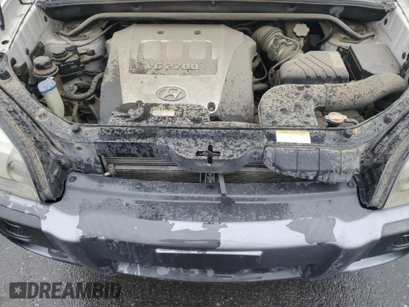 2006 Hyundai Tucson GLS with VIN KM8JN12D56U252660, listed as a Copart auction lot 45330325 with 125,136 mi miles and Salvage Title. Bid and sale history available at carsss.com. Image 12.