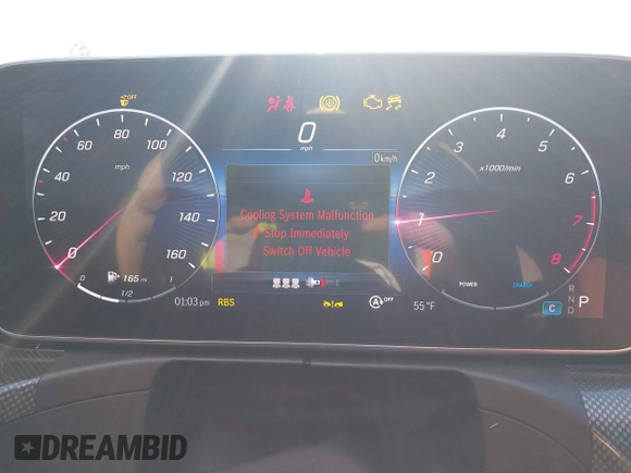 2023 Mercedes-Benz C 300 with VIN W1KAF4HB6PR074311, listed as a IAAI auction lot 41188282 with 18,225 mi miles and . Bid and sale history available at DreamBid. Image 7.