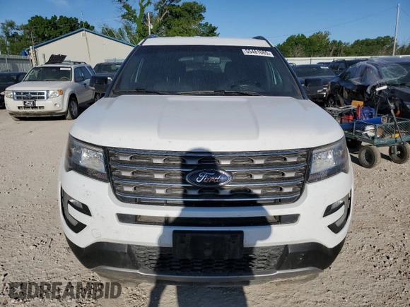 2017 Ford Explorer XLT with VIN 1FM5K8D88HGC89934, listed as a Copart auction lot 55481065 with 168,940 mi miles and Clean Title. Bid and sale history available at carsss.com. Image 5.