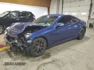 2016 Hyundai Genesis Coupe 3.8L Base with VIN KMHHT6KJ8GU132747, listed as a Copart auction lot 84431054 with 111,173 mi miles and Non Repairable. Bid and sale history available at carsss.com. Image 1.