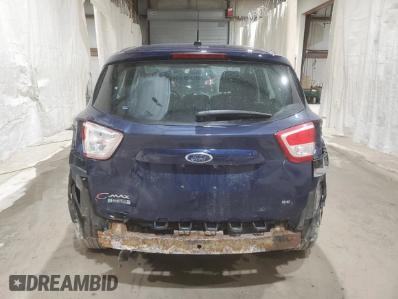 2017 Ford C-Max Energi SE with VIN 1FADP5EU3HL104777, listed as a Copart auction lot 44880974 with 58,651 mi miles. Bid and sale history available at carsss.com. Image 6.