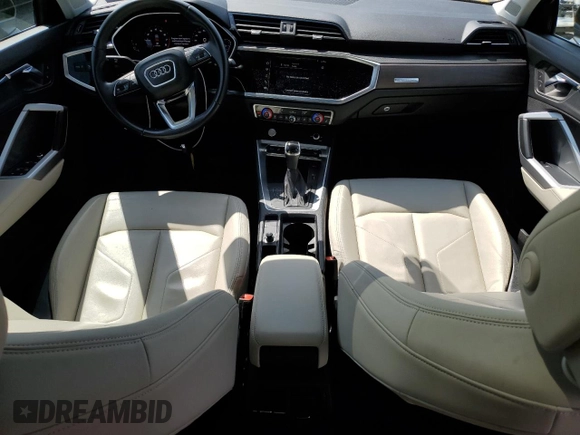 2019 Audi Q3 Premium Plus with VIN WA1BECF30K1069646, listed as a Copart auction lot 50966974 with 47,851 mi miles. Bid and sale history available at carsss.com. Image 8.