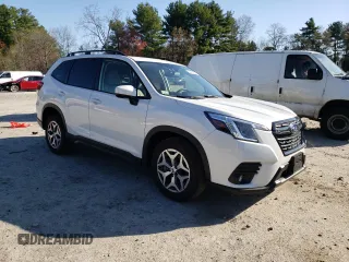 2024 Subaru Forester Premium z VIN JF2SKADC4RH481660, wystawiony jako Copart lot #54402965 z przebiegiem 4 736 mil mil oraz Szkoda całkowita • Salvage title. Historia ofert i sprzedaży dostępna na DreamBid. Obrazek 4.
